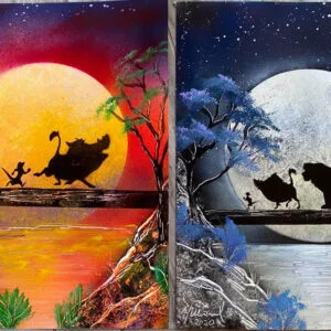 Hakuna Matata, Night and Day Paintings
