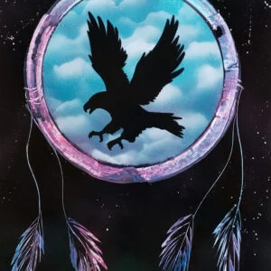 Eagle Soaring Dream Catcher