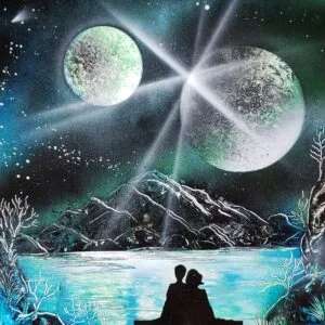 Moon gazing