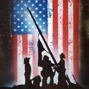 9-11 Tribute Flag