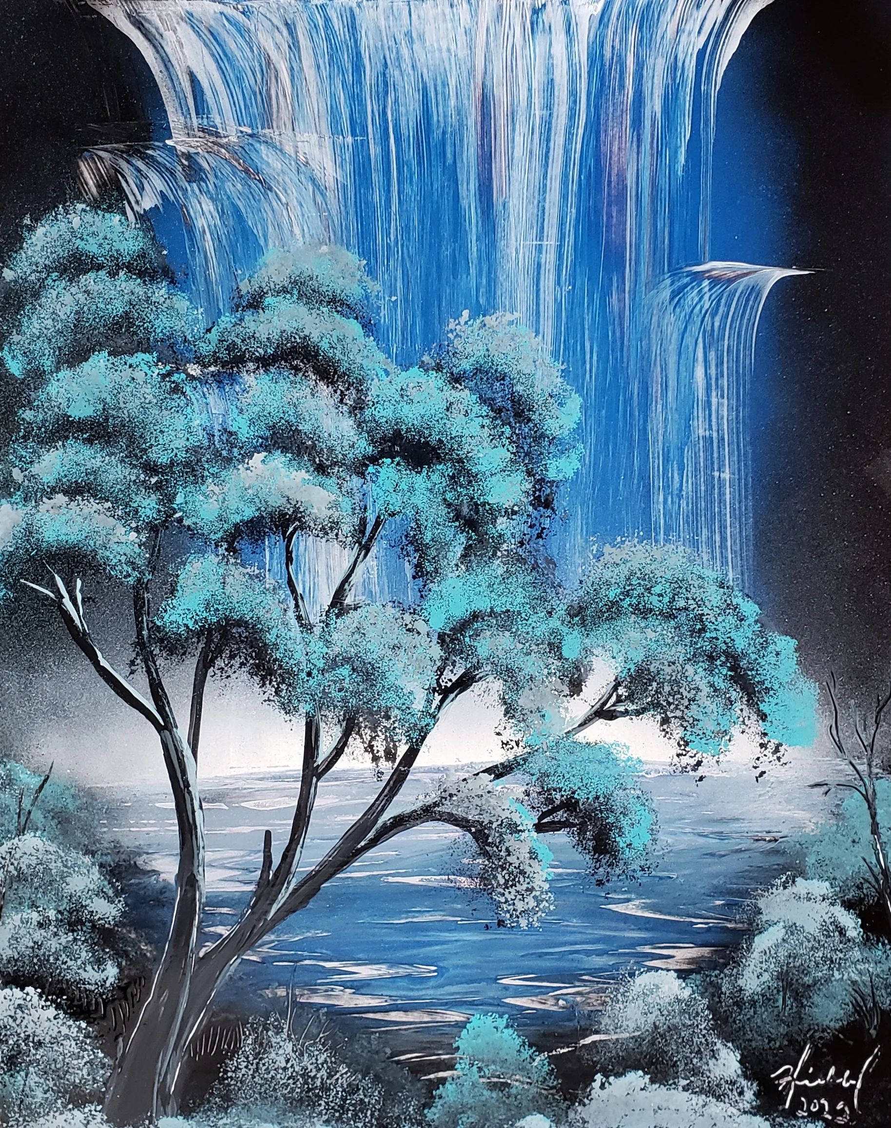 Blue Blossoms