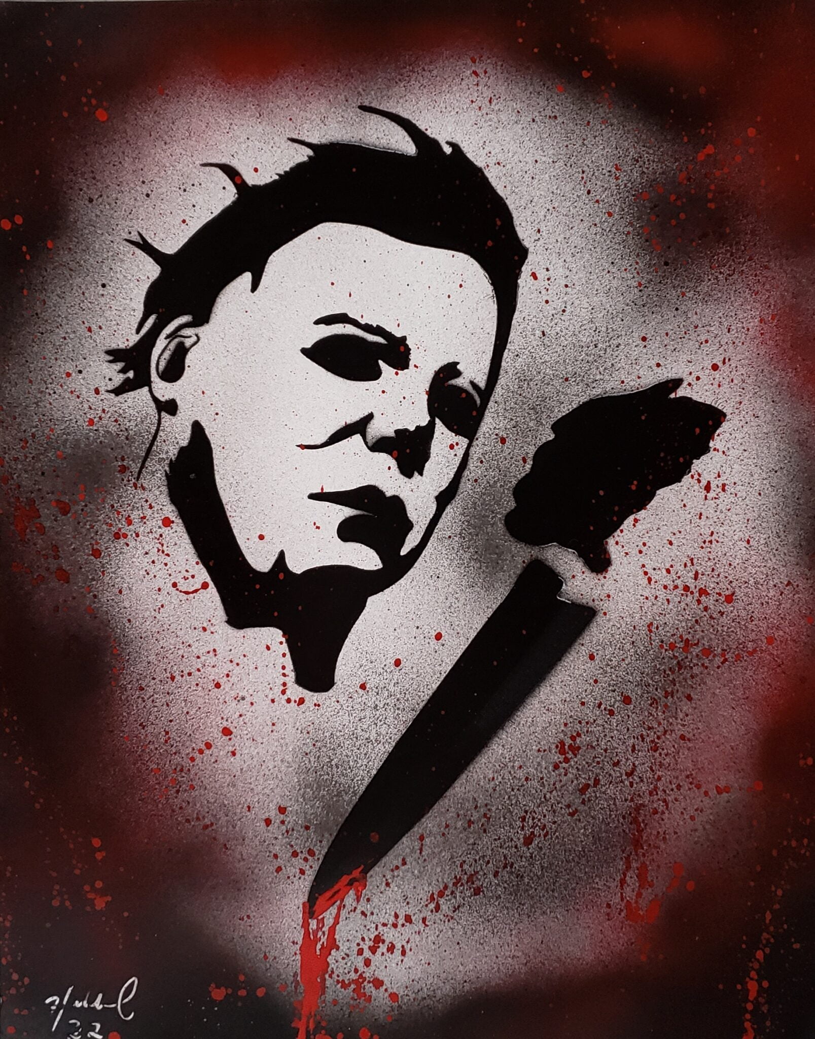 Haddonfield’s Michael Myers #2 - Steel City Spray Art