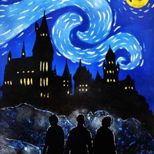 Hogwarts Starry Night