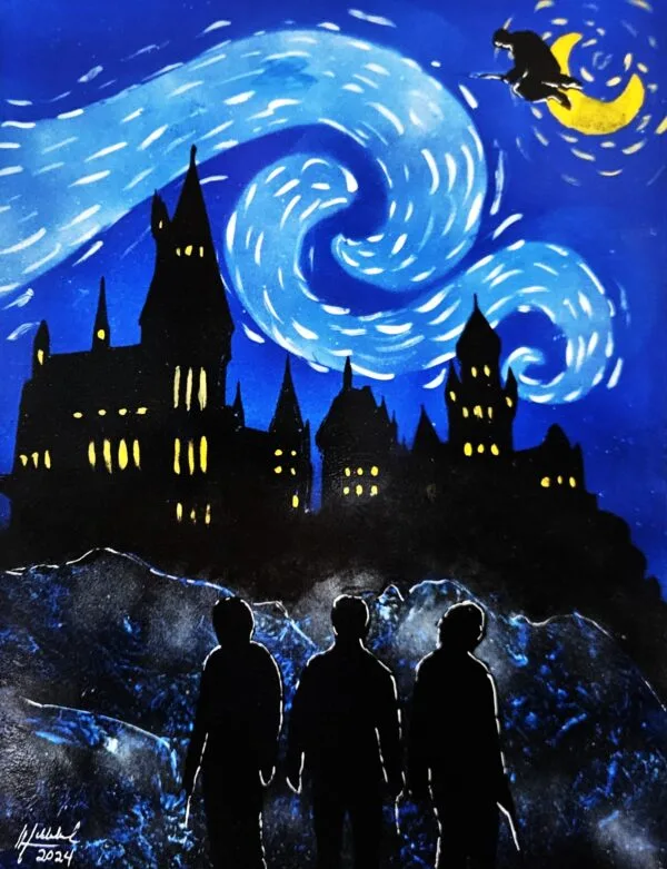 Hogwarts Starry Night