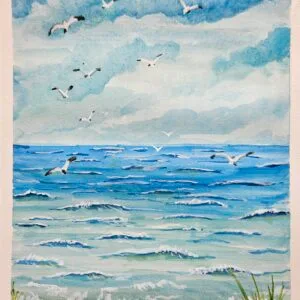 Beach scene